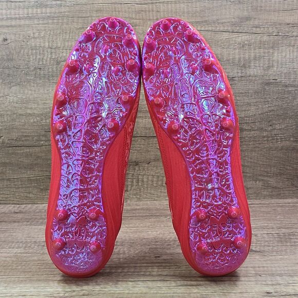 Under Armour Blur Smoke Suede 2.0 MC Men's 15 Red Football Cleats (3027978-600) - Picture 8 of 9